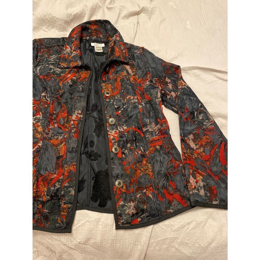 Christopher and Banks reversible cropped jacket